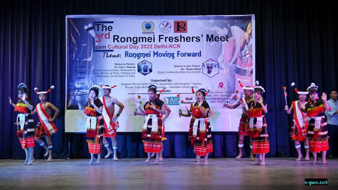  Rongmei celebrates the 3rd Rongmei Freshers meet cum Cultural day 2022 in Delhi 