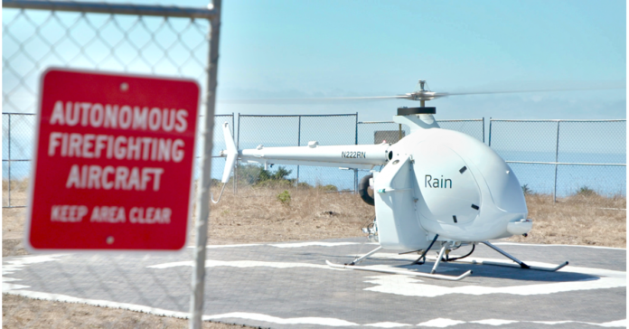 Rain Industries Announces Autonomous Firefighting Helicopter