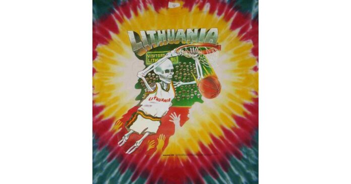 Iconic Lithuania Tie Dyed Olympic basketball Jerseys 30th Anniversary 1992-2022 Still a Sought After Collectible