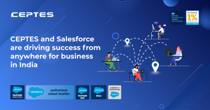 CEPTES and Salesforce are driving success from anywhere for business in India