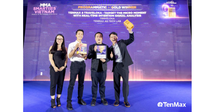 TenMax Wins Gold at MMA 2022 SMARTIES Vietnam Awards