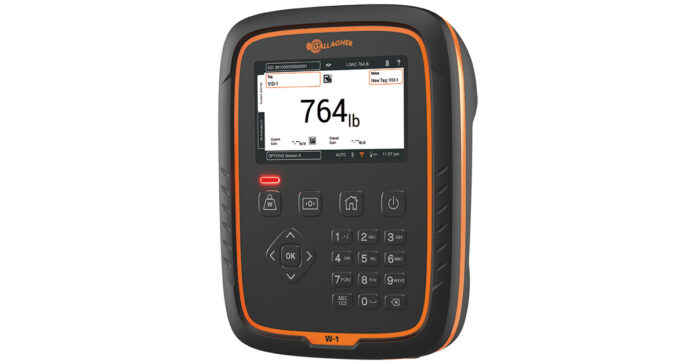 Gallagher North America announces the release of their W-1 Weigh Scale