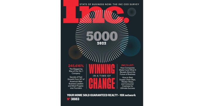 your-home-sold-guaranteed-has-b.jpeg YOUR HOME SOLD GUARANTEED has been recognized as the 2022 America Fastest Growing Private Company