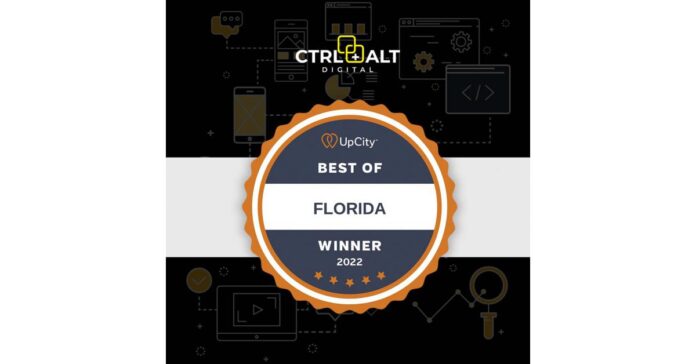 CTRL+ALT Digital Has Been Named a 2022 Best of Florida Award Winner