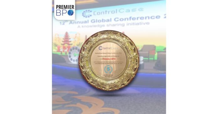 Control Case Honors Premier BPO with Service Award for PCI Compliance