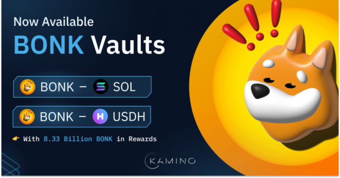 Solana’s Bonk! Meme-coin Frenzy Hits DeFi with Kamino Finance Optimized Vaults