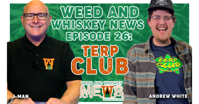 Terp Club Founder Andrew White Shares His 1 Of 1 Hand Made Terp Tools with J-Man on Weed And Whiskey News