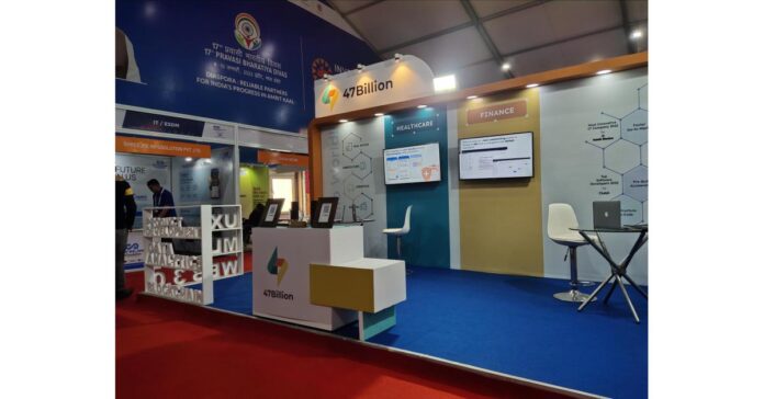 47Billion showcases its technology capabilities at the Global Investors Summit & Pravasi Bhartiya Divas Convention 2023