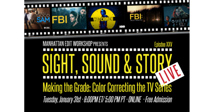 Color Correcting the TV Series” on January 31st