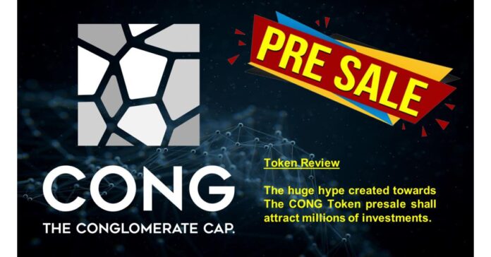 The CONG Token presale is the candidate for the biggest crypto raise of the year