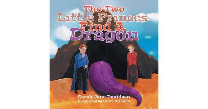 Author Sarah Jane Davidson, illustrator Bruce Gianni portray "The Two Little Princes Find A Dragon"