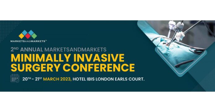 2nd Annual MarketsandMarkets Minimally Invasive Surgery Conference is now launched by alliance with key industry players