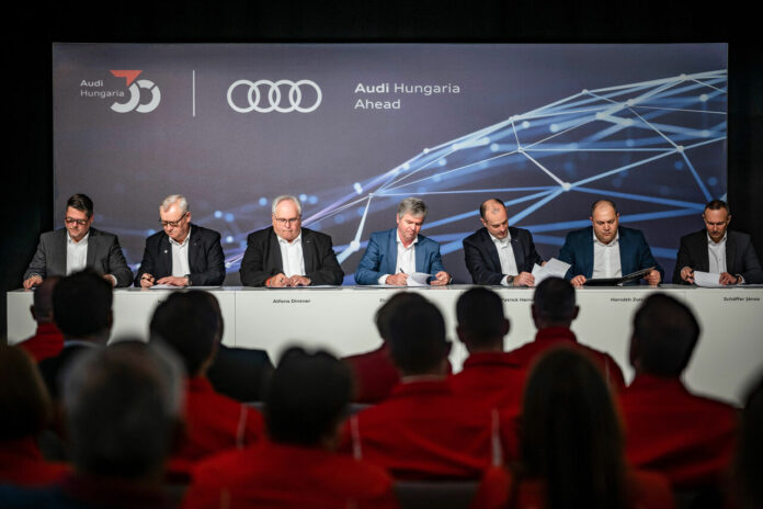 Audi Hungaria Founds Subsidiary AUDI HUNGARIA AHEAD Kft.