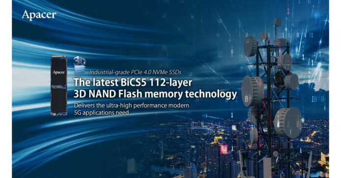 Industrial-grade PCIe 4.0 NVMe 1.4 SSDs from Apacer
