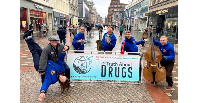 Jive Aces Take Time Out to Help Share the Truth About Drugs
