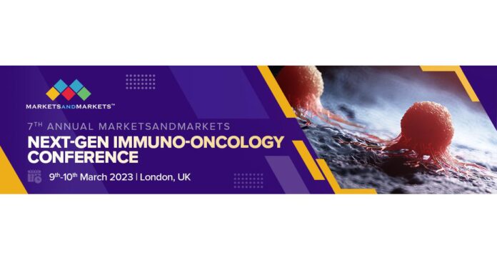 MarketsandMarkets partners with leading Industry Players to launch the 7th Annual Next-Gen Immuno-Oncology Conference
