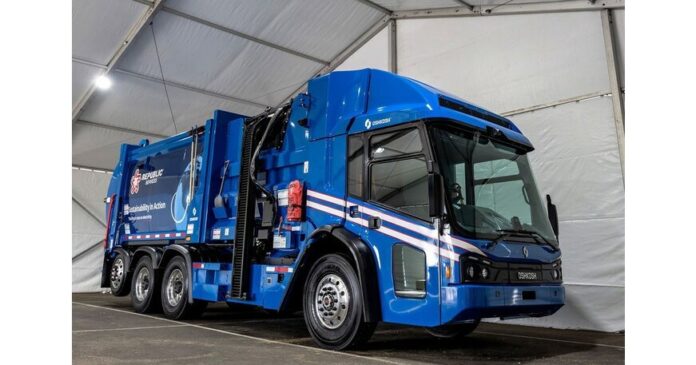 Republic Services Is Rolling Out Industry's First Fully Integrated Electric Recycling and Waste Trucks
