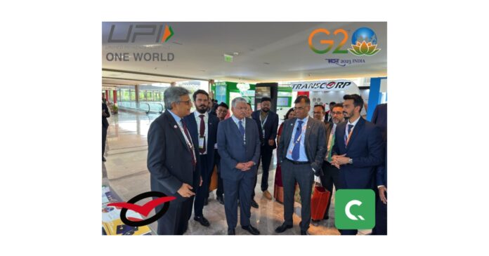 Reserve Bank of India and National Payments Corporation of India Launch UPI One World for Foreigners at G20 Bengaluru with Transcorp’s @trans Handle
