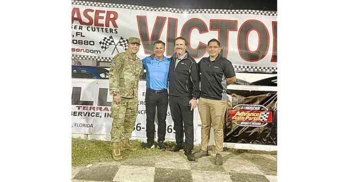 SFA's Florida Chapter supports active duty military attendance at 57th Annual NASCAR Asphalt Track Race