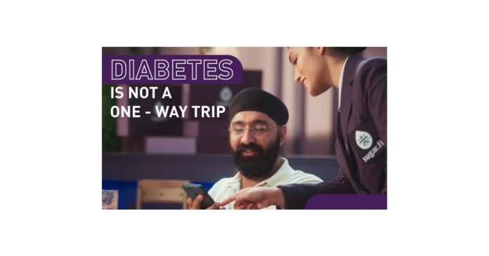 Sugar.fit Kicks off Diabetes is Not a One-Way Trip Campaign to Spread Awareness on Diabetes Reversal