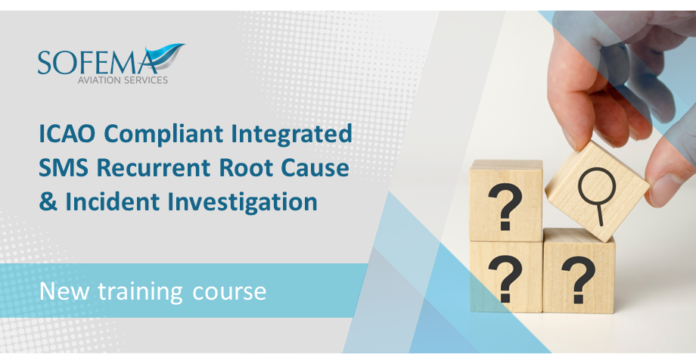 The ICAO Compliant Integrated SMS Recurrent Root Cause & Incident Investigation training is available at SAS