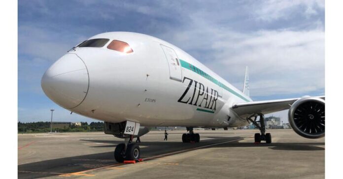 ZIPAIR becomes 1st airline in Asia to work with SpaceX to Provide Innovative High-Speed, Low-Latency Internet in the Sky