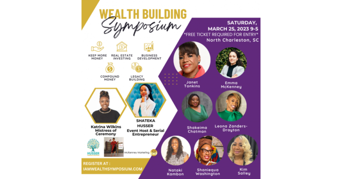 SHE Inspires is Set to Host Free Wealth-Building Symposium for Charleston Businesses Owners and Leaders