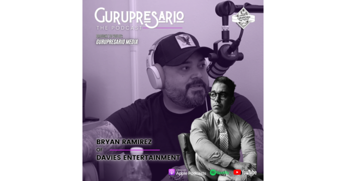 Mau Sanchez of Gurupresario hosts Award-Winning Filmmaker and Writer Bryan Ramirez on the Gurupresario Podcast