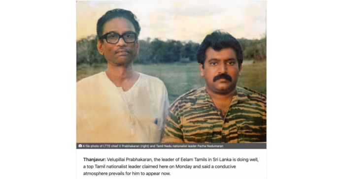 "India Should Demand a Restoration of Tamil Sovereignty in Sri Lanka instead of Reinstalling the LTTE" says US Tamils