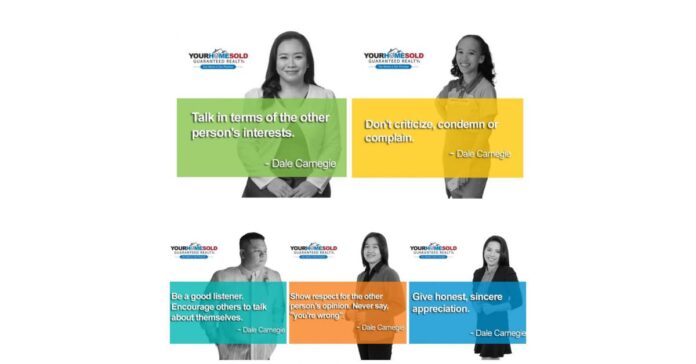 Your Home Sold Guaranteed Realty Offers The Highly Acclaimed Dale Carnegie Course To Its Associates