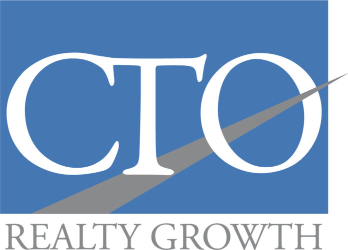 CTO Realty Growth Announces First Quarter 2023 Earnings