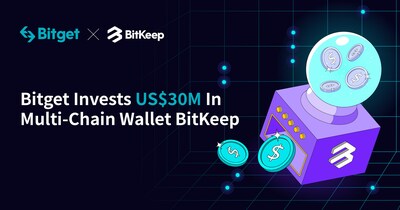 Bitget Invests US$30M In Multi-Chain Wallet BitKeep Bitget Invests US$30M In Multi-Chain Wallet BitKeep