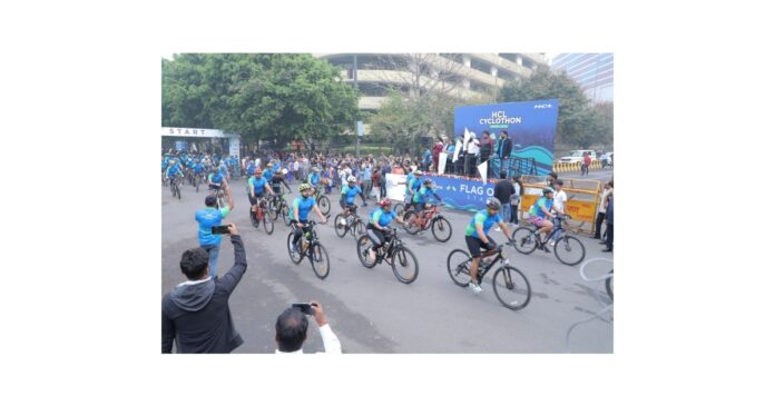First Edition of HCL Cyclothon in Noida Successfully Concludes with over 1300 Cycling Enthusiasts Participating in the Event