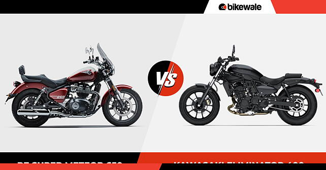 Royal Enfield Super Meteor 650 vs Kawasaki Eliminator 400: Specification Royal Enfield Super Meteor 650 vs Kawasaki Eliminator 400: Specification Comparison