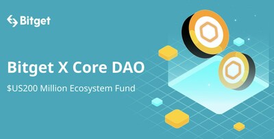 Bitget Partners with Core DAO to Launch a $200 Million Ecosystem Fund