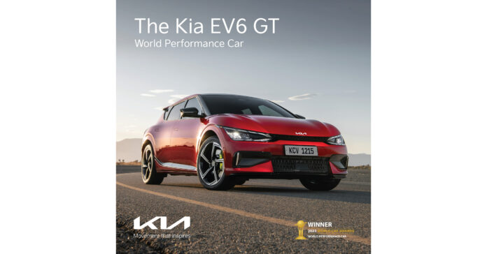 El Kia EV6 GT del 2023 fue coronado como el "World Performance Car"