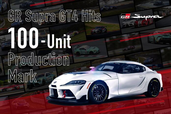 GR Supra GT4 Hits 100-unit Production Mark | Toyota | Global Newsroom