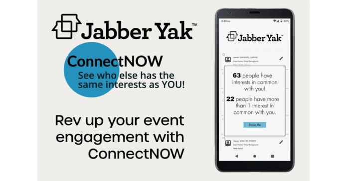 JabberYak Introduces a New App to Help Introverts Thrive at Events or at The Workplace.