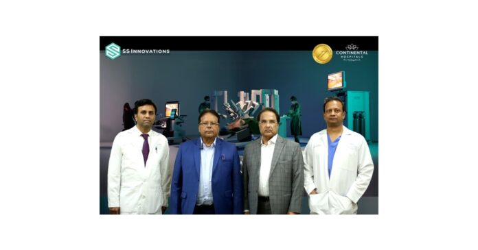 Continental Hospitals Performs the First Robot-Assisted CABG Procedure in India with SSI Mantra Robot