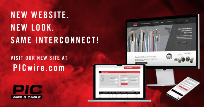 PIC Wire & Cable Unveils New Website for Streamlined Interconnect Product Exploration