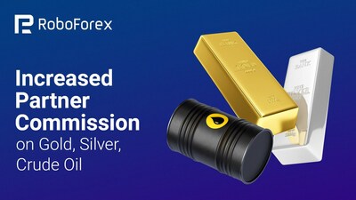RoboForex Increases Partner Commission for Gold, Silver, Oil, and US RoboForex Increases Partner Commission for Gold, Silver, Oil, and US Indices