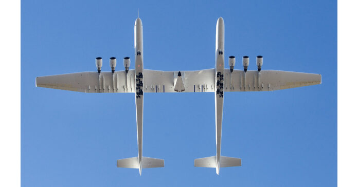 Stratolaunch Completes Third Captive Carry Flight with Talon-A Vehicle