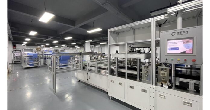 Taromed Unveils Automated Gown Production & USA Site Plan
