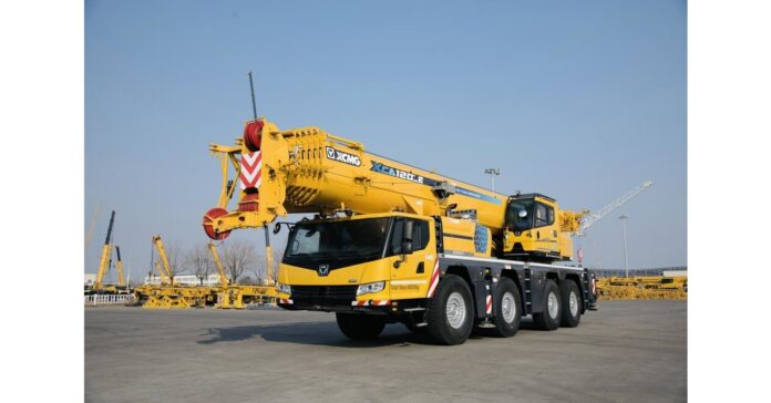 XCMG launched a new European all-terrain crane -- XCA120_E