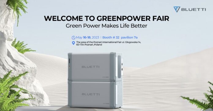 Foresee the Future with BLUETTI at GREENPOWER 2023