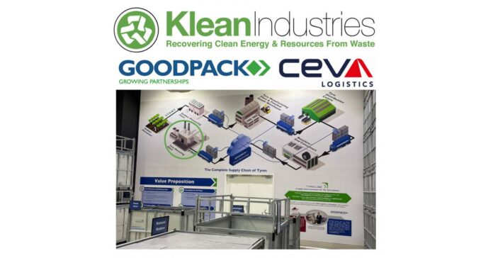 KLEAN INDUSTRIES, CEVA LOGISTICS & GOODPACK JOIN FORCES IN CREATING THE CIRCULAR SOLUTION FOR END OF LIFE TYRES