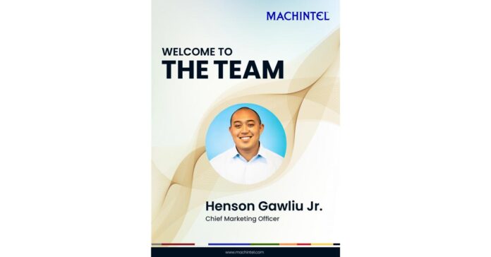Henson Gawliu Jr Joins Machintel as CMO to Drive Market Expansion and Revenue Growth