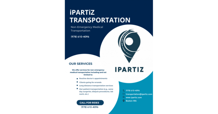 iPARTiZ Revolutionizes Non-Emergency Medical Transport, Bridging Healthcare Access in Middlesex County, MA