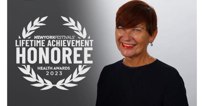 June Laffey, Executive Creative Coach and Former CCO for McCann Health NY is NYF's Lifetime Achievement Award Recipient