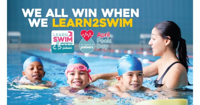 Poolwerx and Aqua-Tots Swim Schools Team Up During Learn2Swim Month to Promote Swim & Water Safety